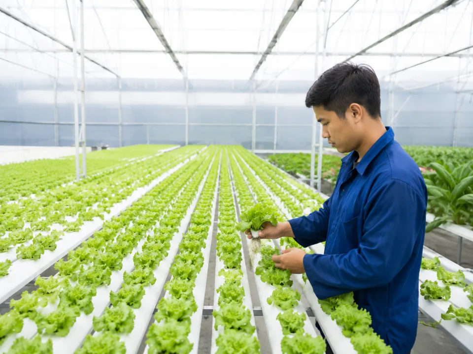 Vườn rau của Lưu Nguyên